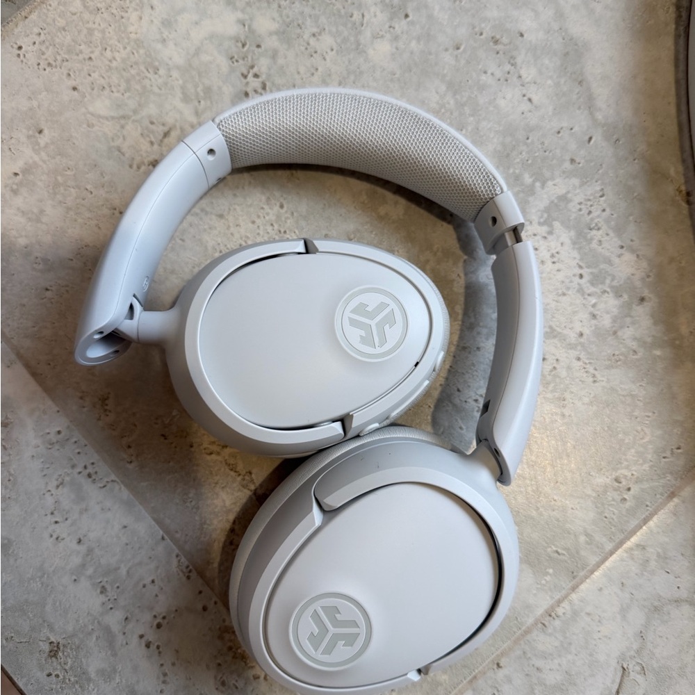 JLab White Over-Ear Headphones